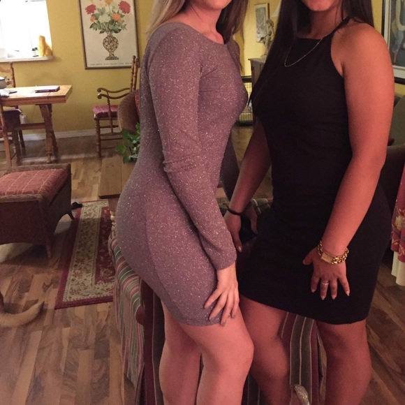 Windsor purple/grey sparkly dress size medium - Picture 8 of 8